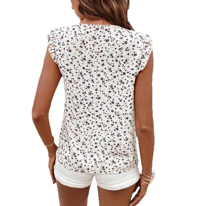 Dame let bluse med florale mønstre Stilla
