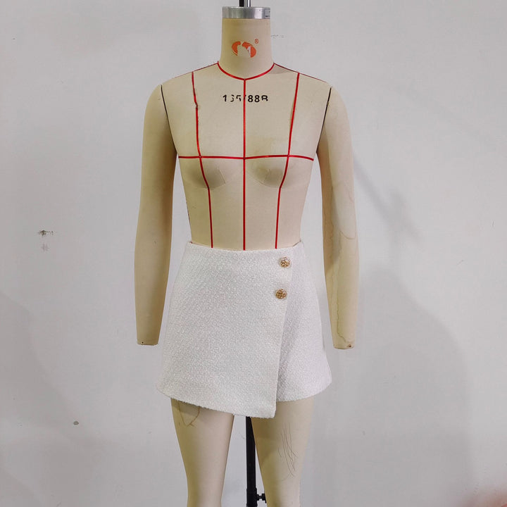 Femme Figursyet A-linje Nederdel Stilla