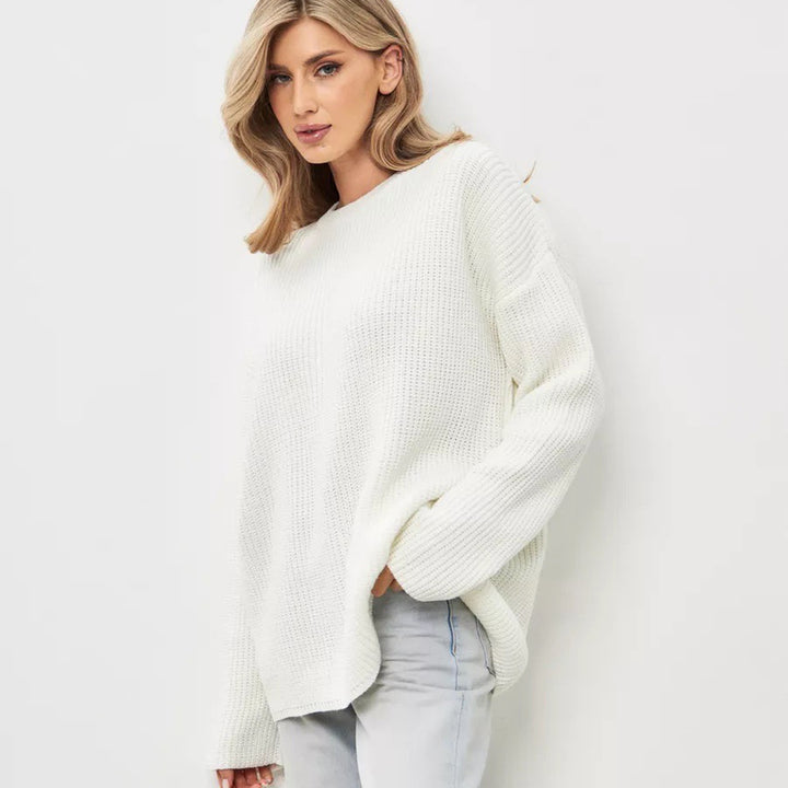 Femme Oversized Behagelig Striktrøje Stilla