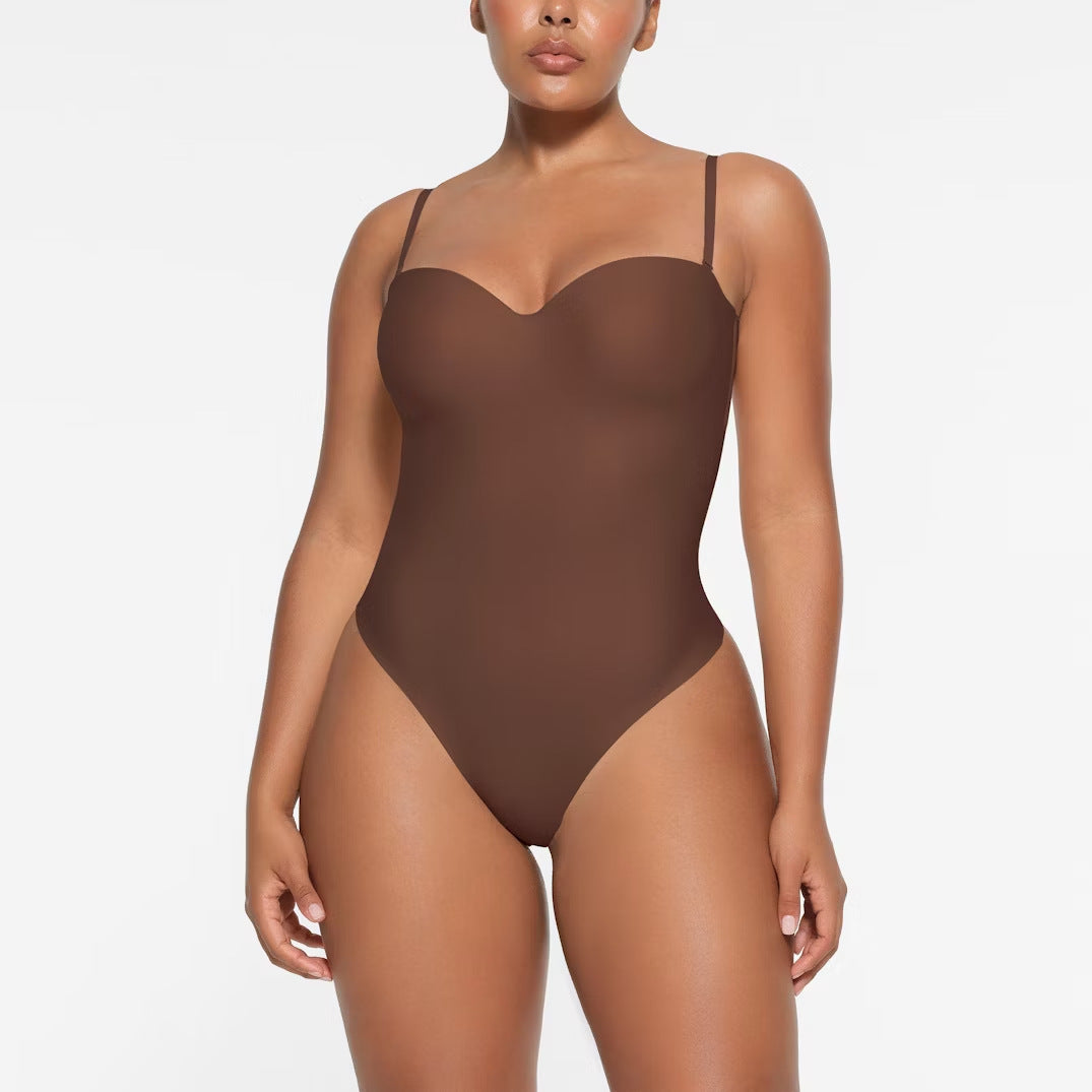 Dame Behagelig Formende Bodystocking Stilla