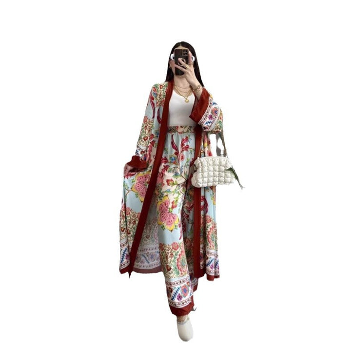 Damer Elegant Oversized Kimono-Style Cardigan Stilla