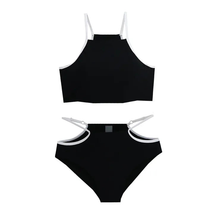 Femme Sporty Cut-Out Bikini Sæt Stilla
