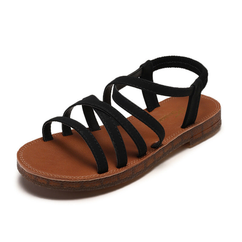 Dame komfortable strand sandaler med justerbare remme og skridsikker sål Stilla