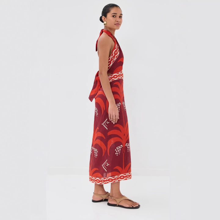 Kvindernes maxikjole med eksklusivt Boho design Skovae