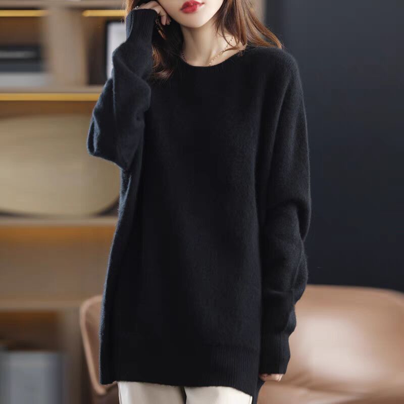 Kvinders cozy sweater lavet af blødt materiale og afslappet snit Stilla