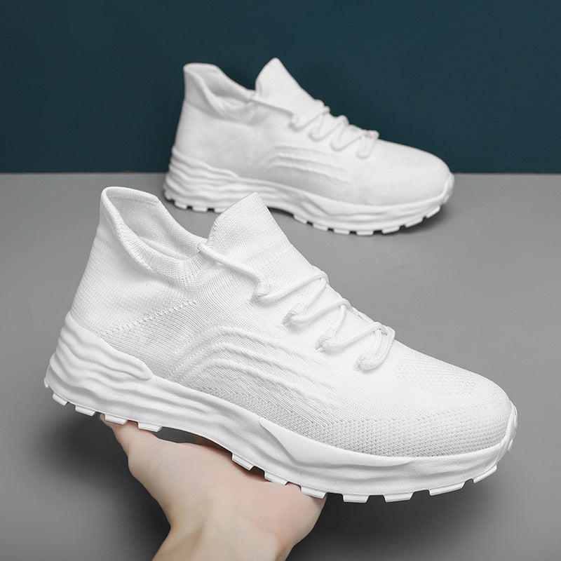 Herrer Let Komfort Sneakers med Åndbart Mesh Design Stilla
