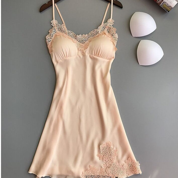 Dame blonde natkjole Stilla