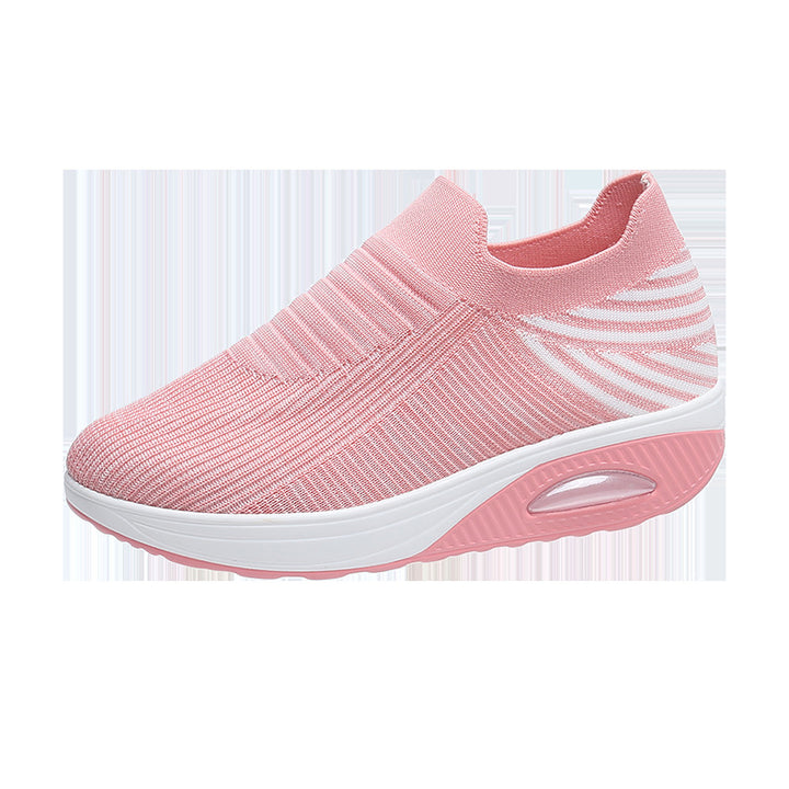 Dame Behagelige Slip-On Sneakers med åndbart overmateriale og stødabsorberende sål Stilla