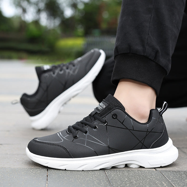 Herrer Lettere Performance Sneakers med Shock-Absorb Teknologi Stilla