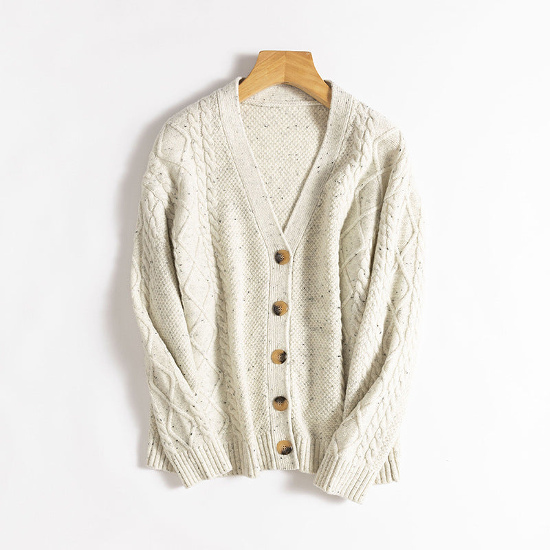 Femme Chunky Strikjakke Stilla