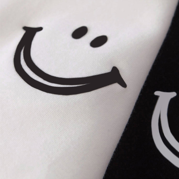 Femme Casual Graphic Smiley T-Shirt Stilla