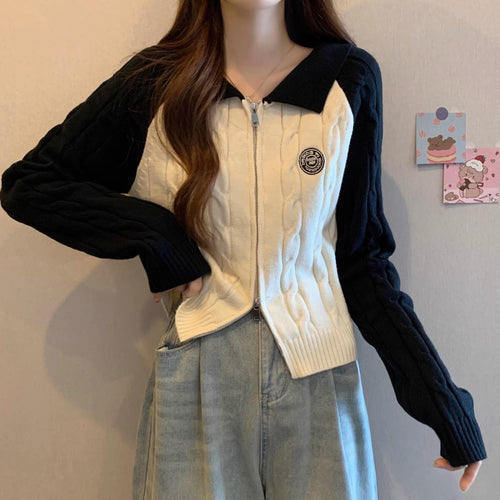 Dame Stilfuld Lynlås Cardigan Stilla