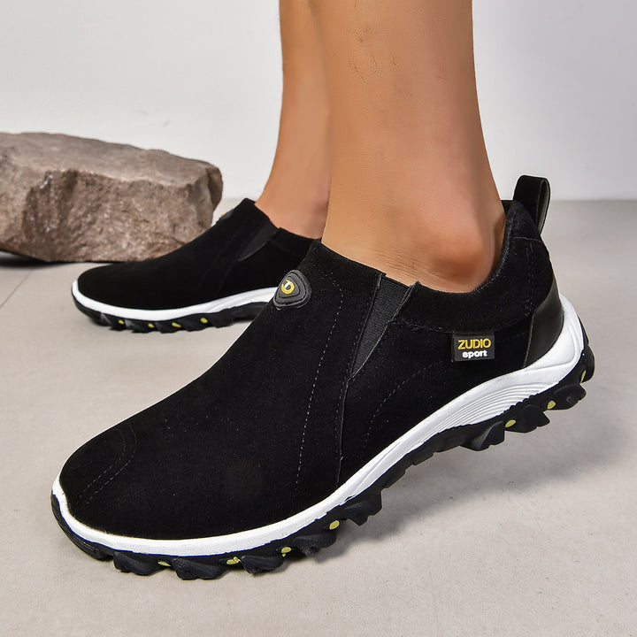 Dame Slip-On Sport-sko med skridsikker sål Stilla