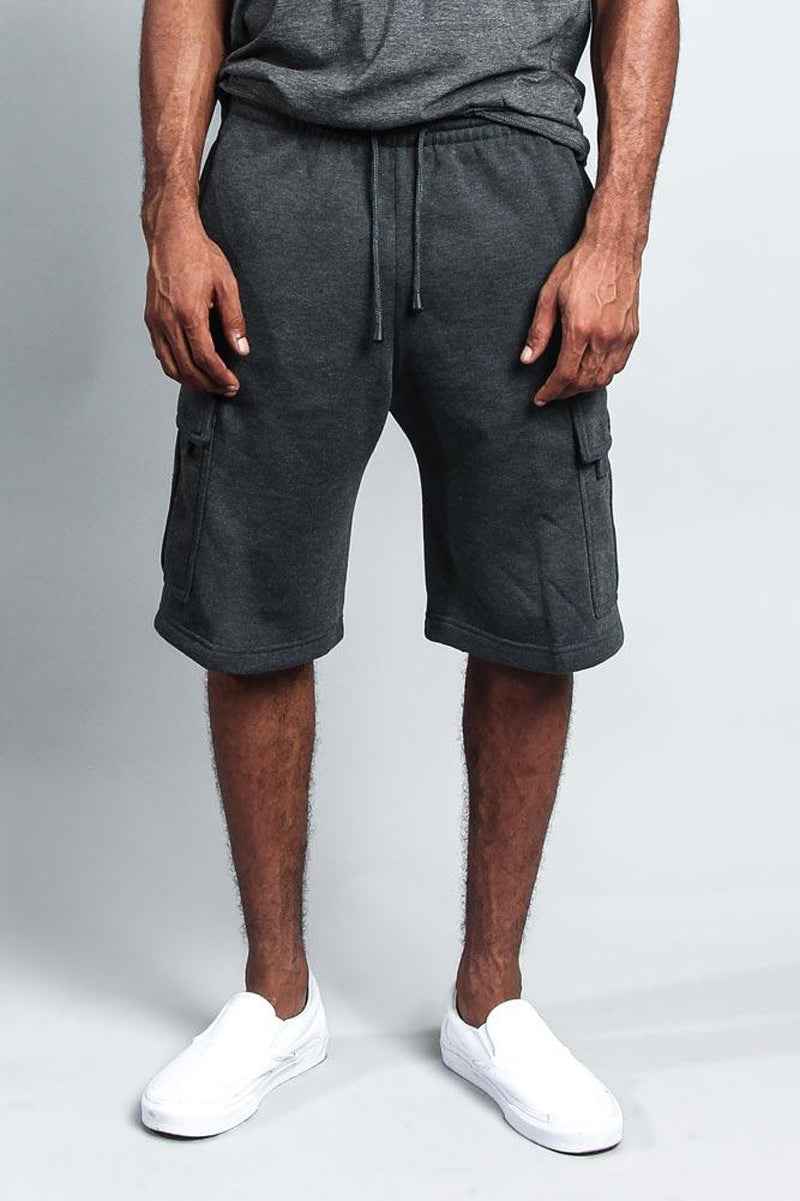 Herren cargo-shorts i åndbart materiale med praktiske lommer Stilla