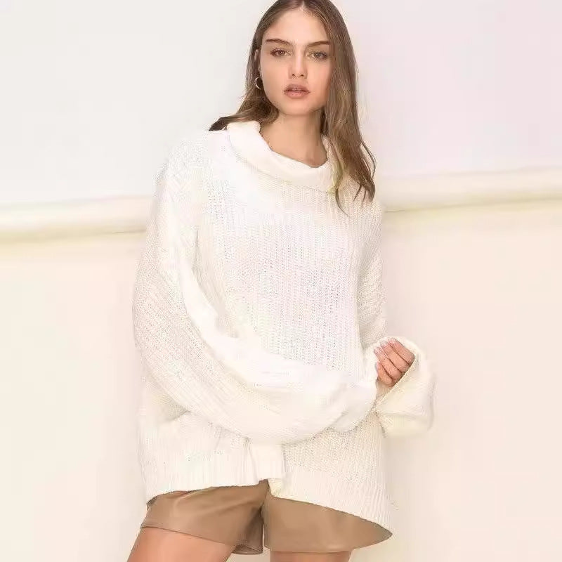 Femme Chunky Strikpullover Stilla