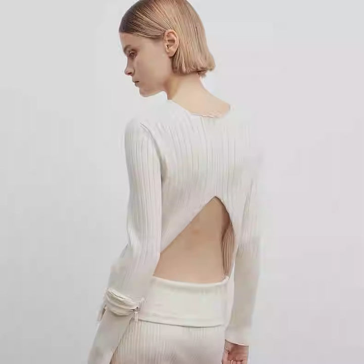 Damer fin strikket sweater Stilla