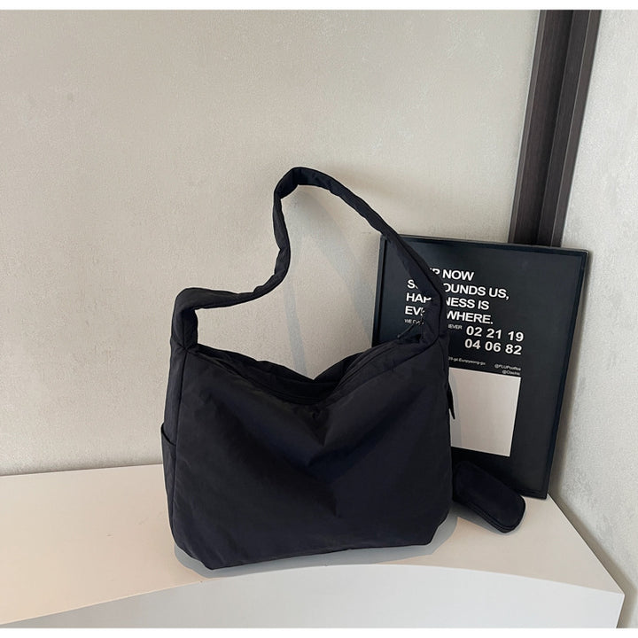 Femme Casual Blødt Stof Hobo Bag Stilla