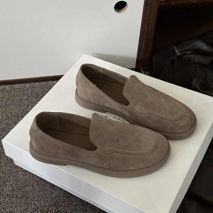 Femme Nubuck Slip-ons Stilla