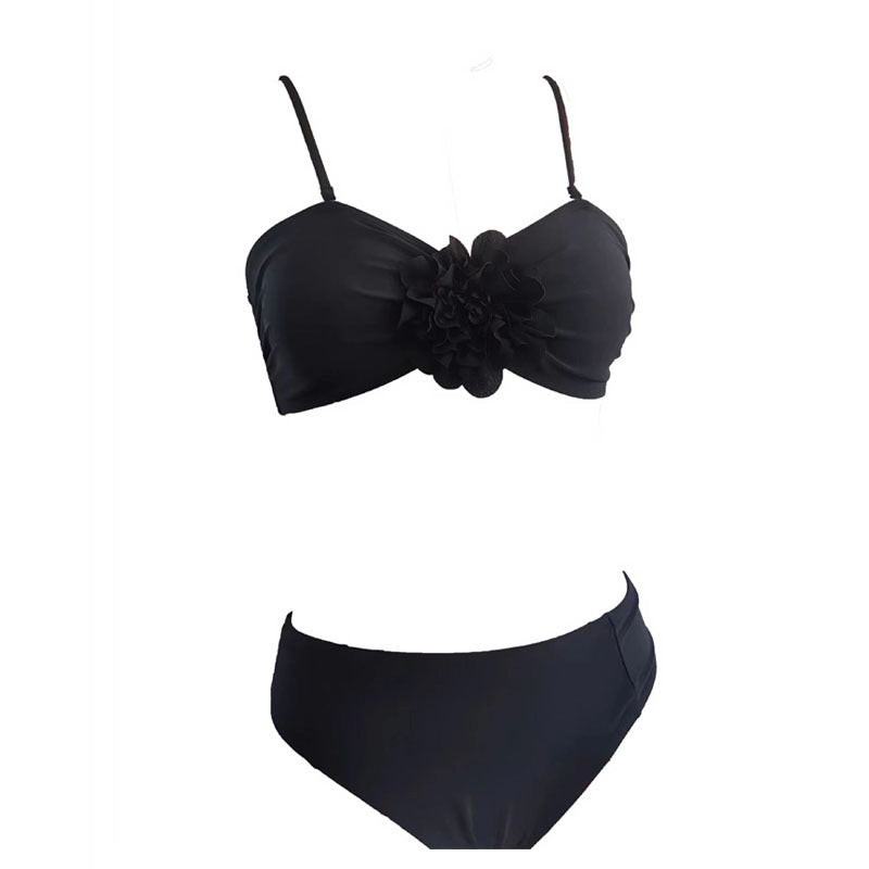 Dame bikini sæt med dekorativt blomsterdesign og høj kvalitetsmateriale Skovae