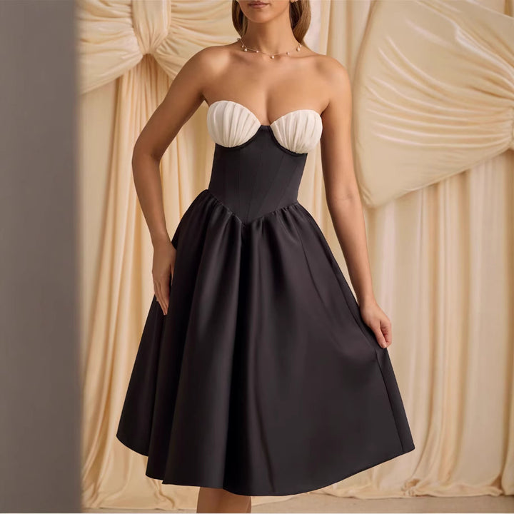 Dame aften kjole i vintage-stil Stilla