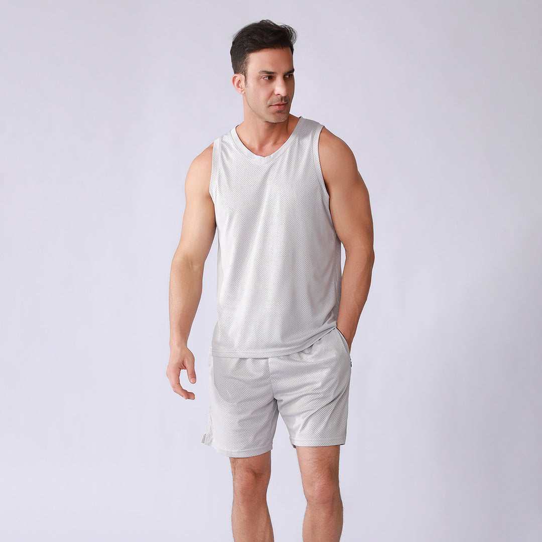 Herre sports top og shorts sæt Stilla