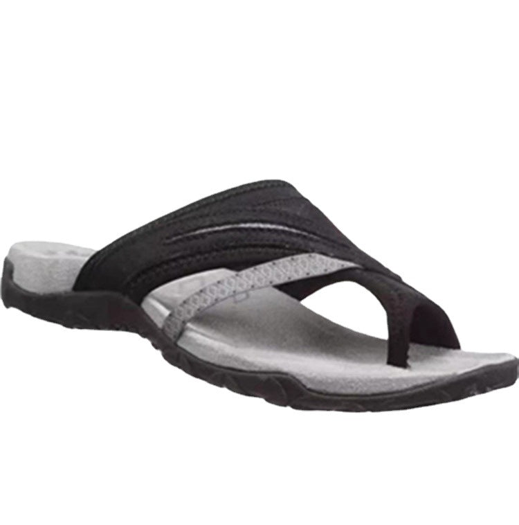 Dame fodsenge-sandaler med ergonomisk form og skridsikker sål Stilla