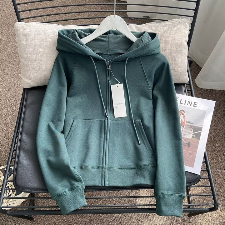 Damer casual hoodie jakke med sporty snit Stilla