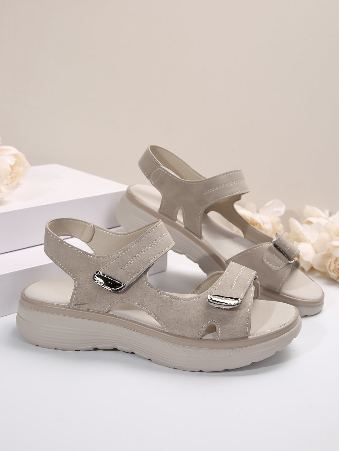 Dame Sporty Sandaler med justerbare remme og skridsikre såler Stilla