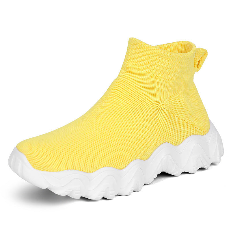 Herre High-Top Sok-Stil Sneakers Stilla