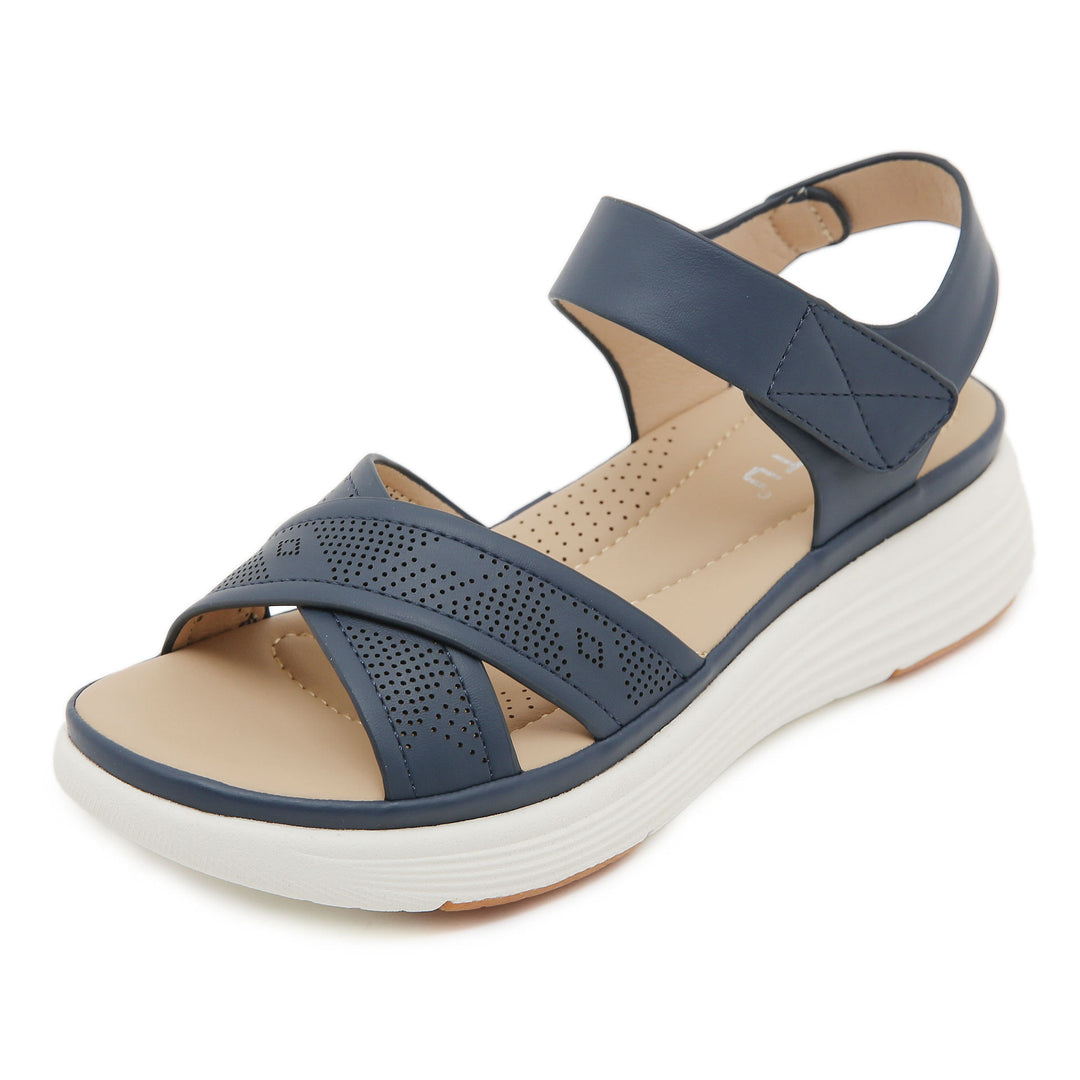 Dame Komfort Sandaler med åndbart design og fleksibel fodseng Stilla