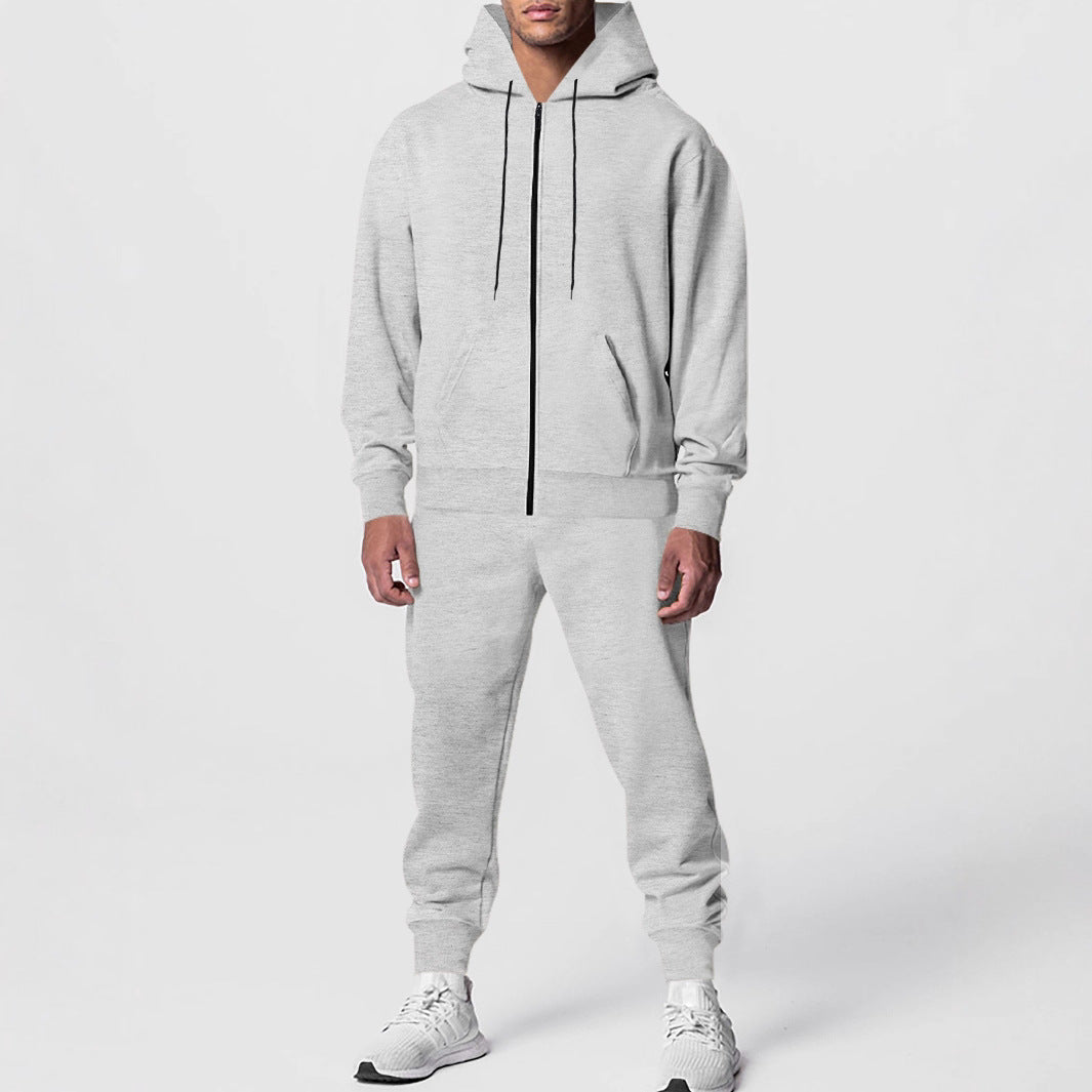 Herrer Komfortabel Hoodie og Joggingbukser Sæt Stilla