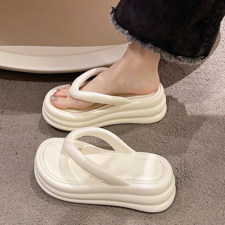 Dame Komfortable Plateau-Sandaletter med ergonomisk design og skridsikker sål Stilla