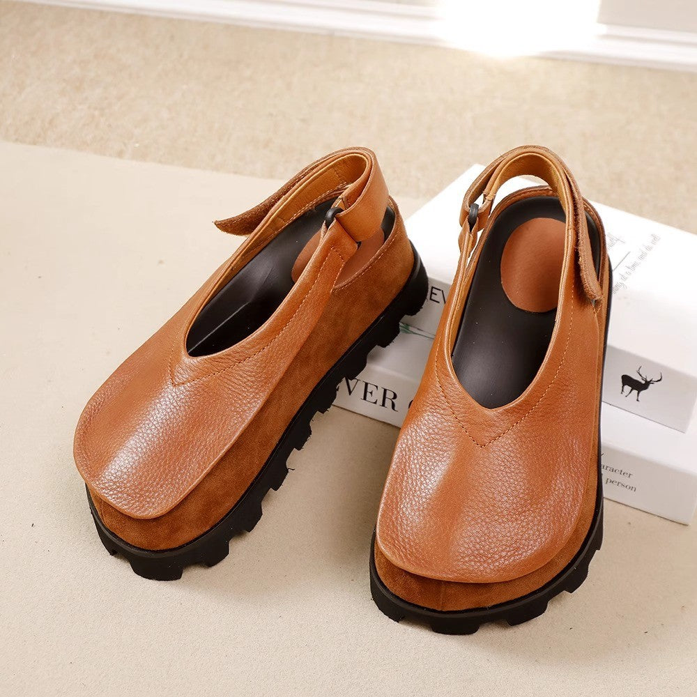 Dame Luftige Slip-On Sandaler med ergonomisk Såler og praktisk Rem Stilla