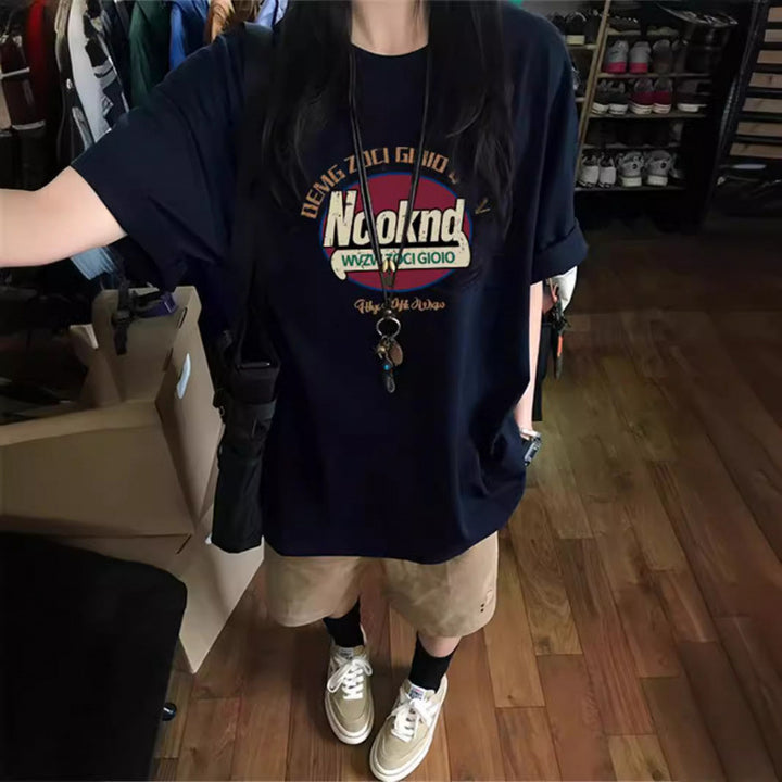 Dame afslappet grafik T-shirt Stilla