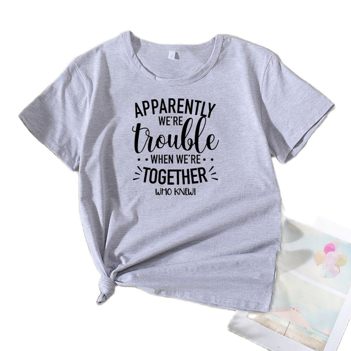 Dame Fritid Grafik T-Shirt Stilla 1751262403