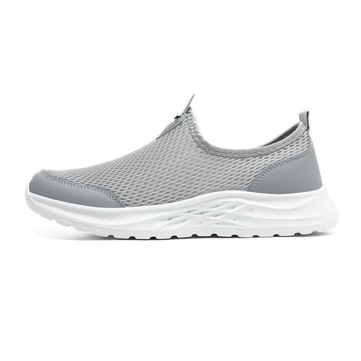 Herren Åndbare Slip-On Sneakers med Adaptivt Letvægtsdesign Stilla