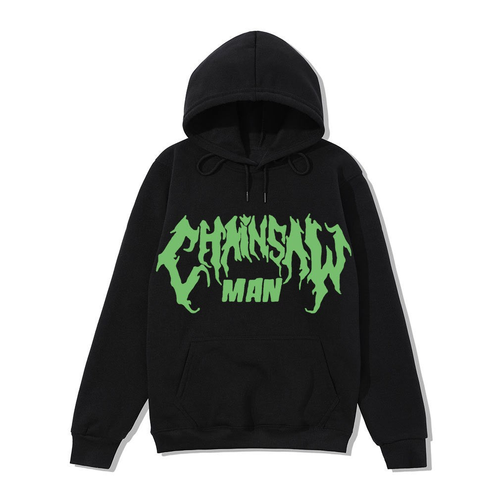 Herre hoodie med unik grafisk design Skovae