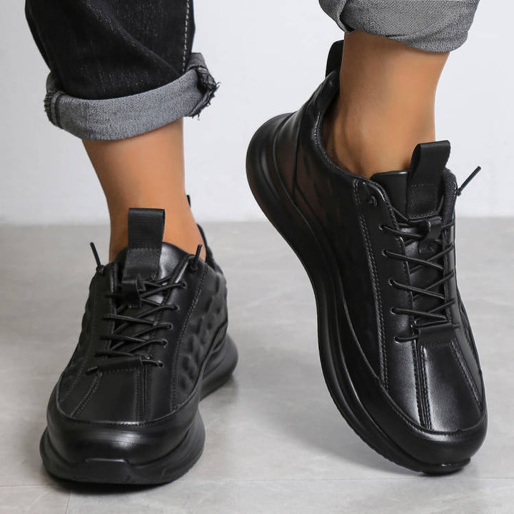 Dame mode Sneakers med åndbart mesh-overflade og polstret sål Stilla