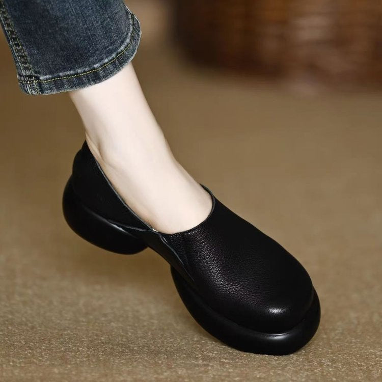 Dame komfort-mokkasiner med ergonomisk design og antistatisk sål Stilla