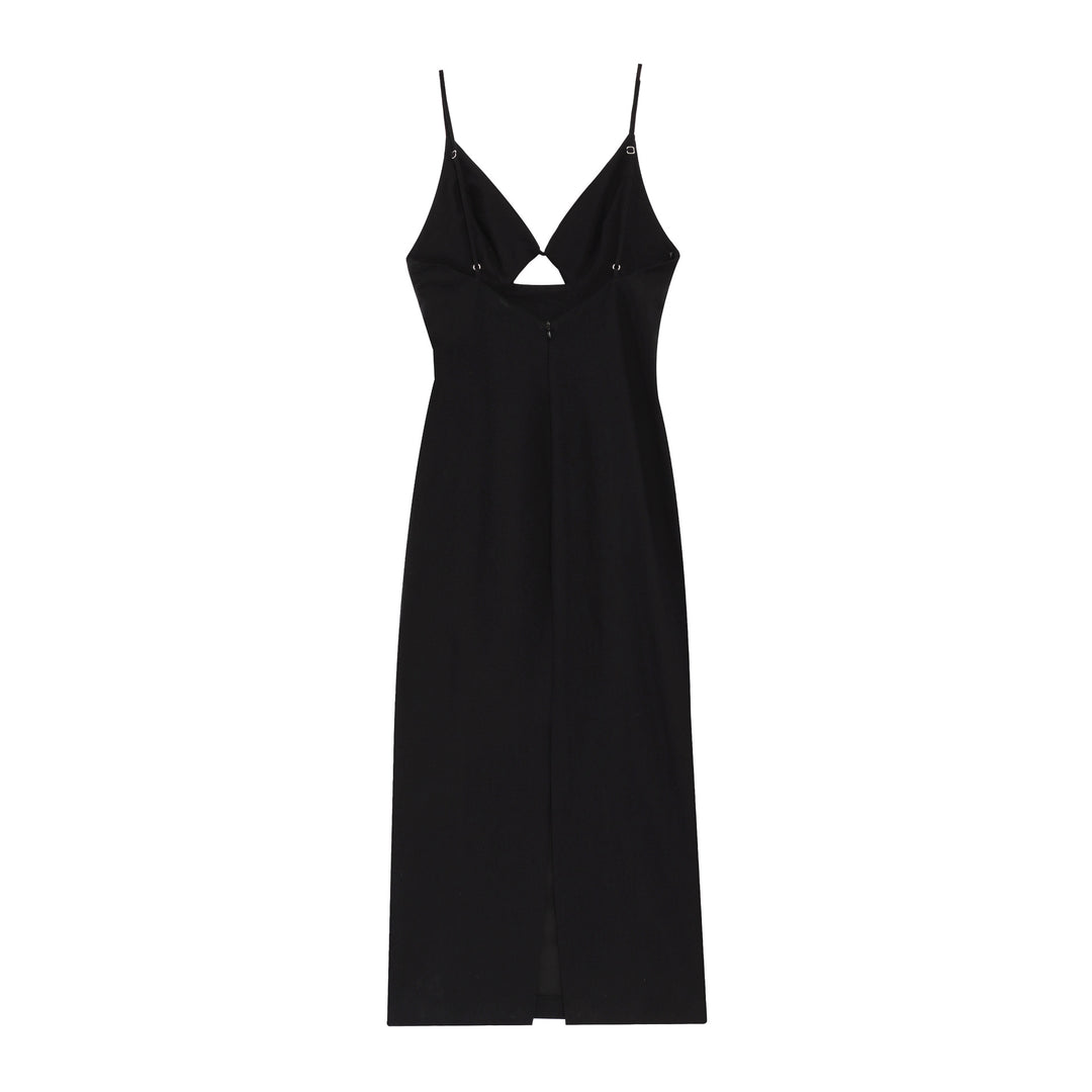 Femme Sleek Cut-Out Maxi Kjole Stilla