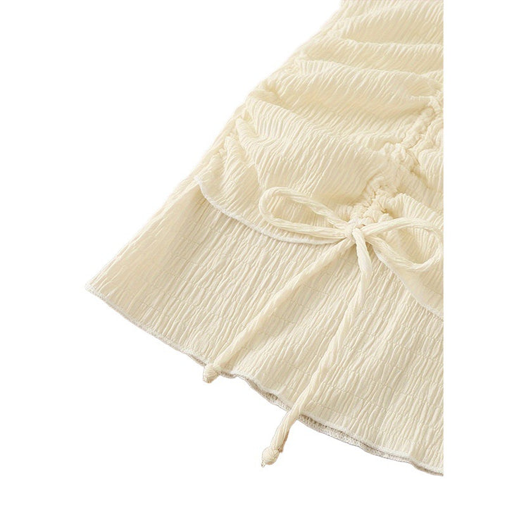 Femme Triangle Halterneck Bikini Sæt med Rüschenschriftzug Stilla