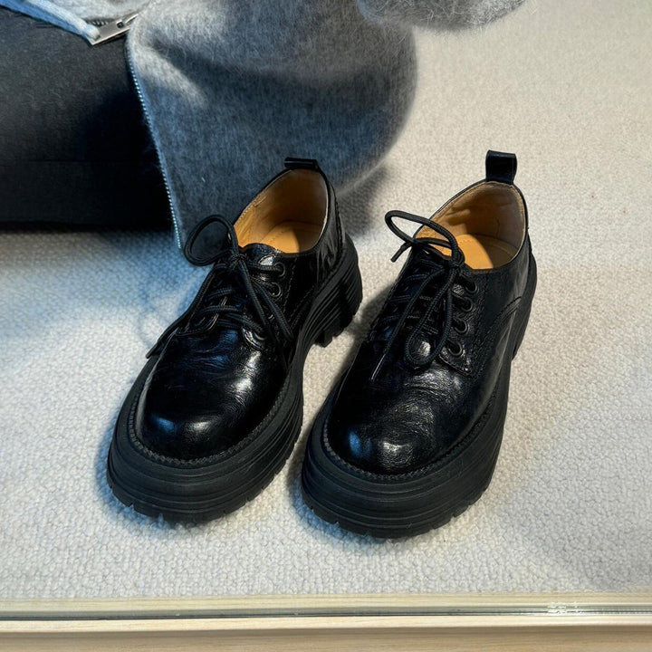 Herrer Chunky Plattform Oxford Sko Stilla