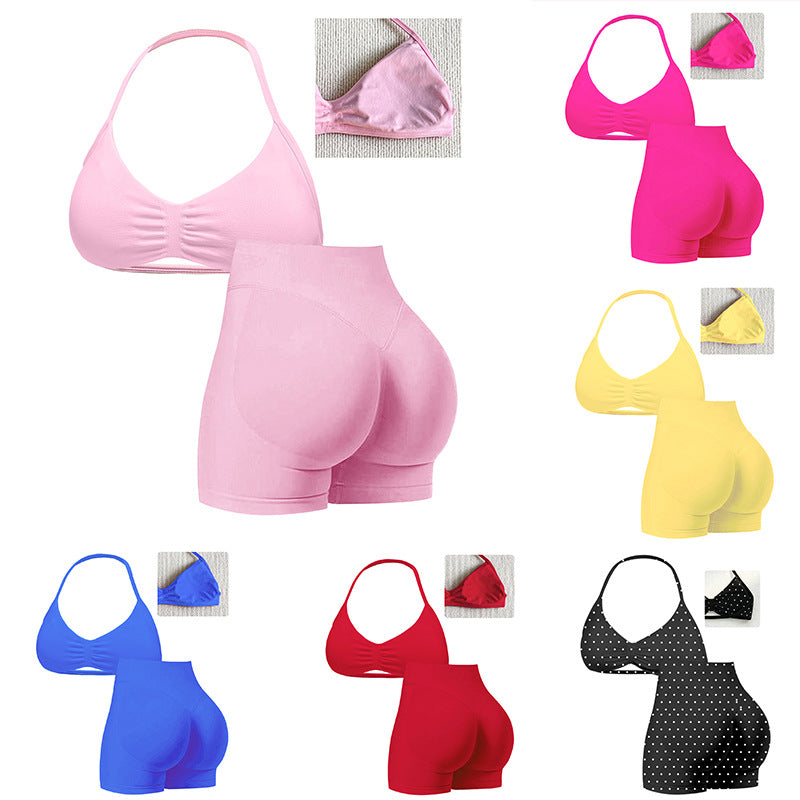 Dame Sporty Bikini med polstret top og høj talje Skovae