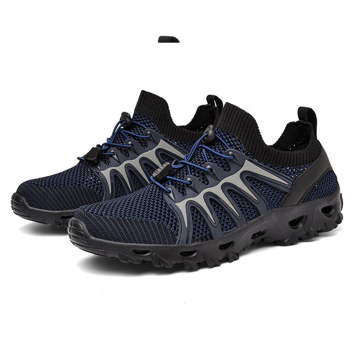 Herrer Let Mesh Aqua Sneakers Stilla