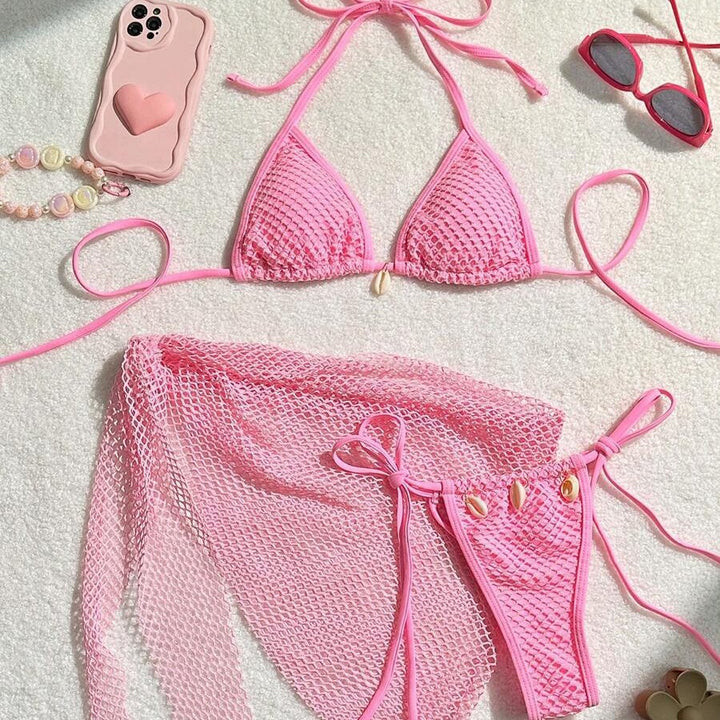 Femme Mesh Bikini Sæt Stilla