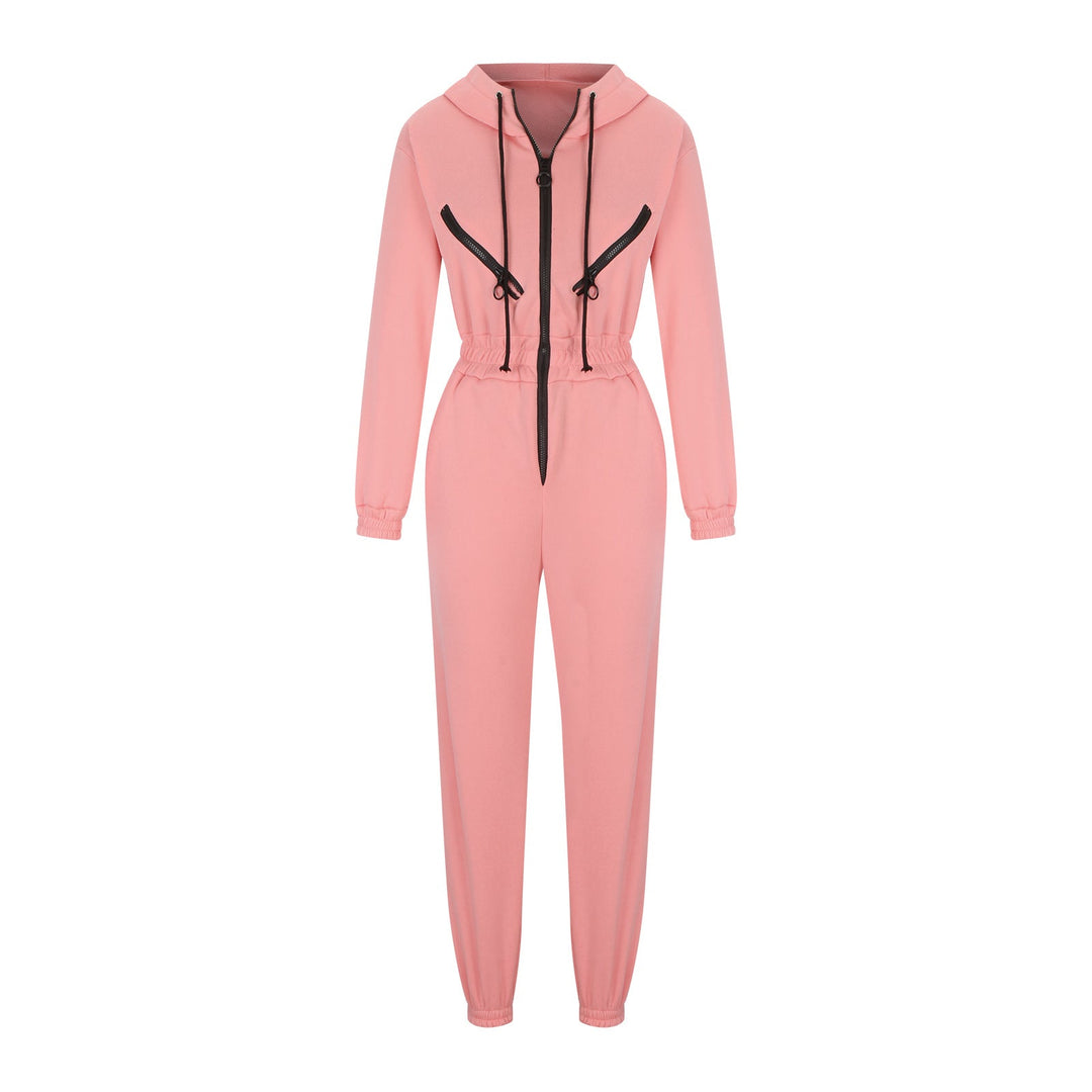 Stilla | Trendy Kvinders Hættetrøje Jumpsuit Sæt