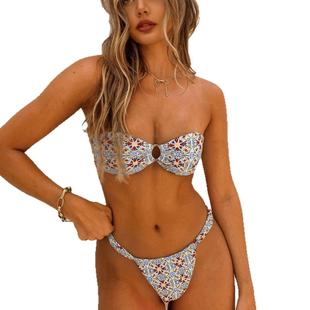 Dame Bandeau Bikini Skovae