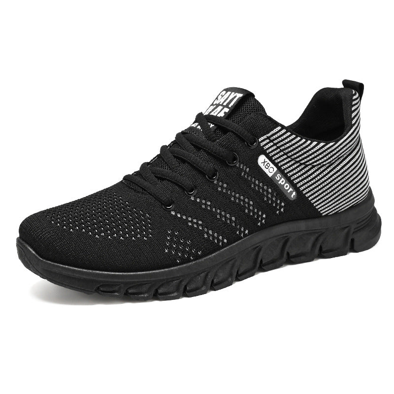 Herrer Sporty Fitness-Sneakers med åndbart mesh og stødabsorberende sål Stilla
