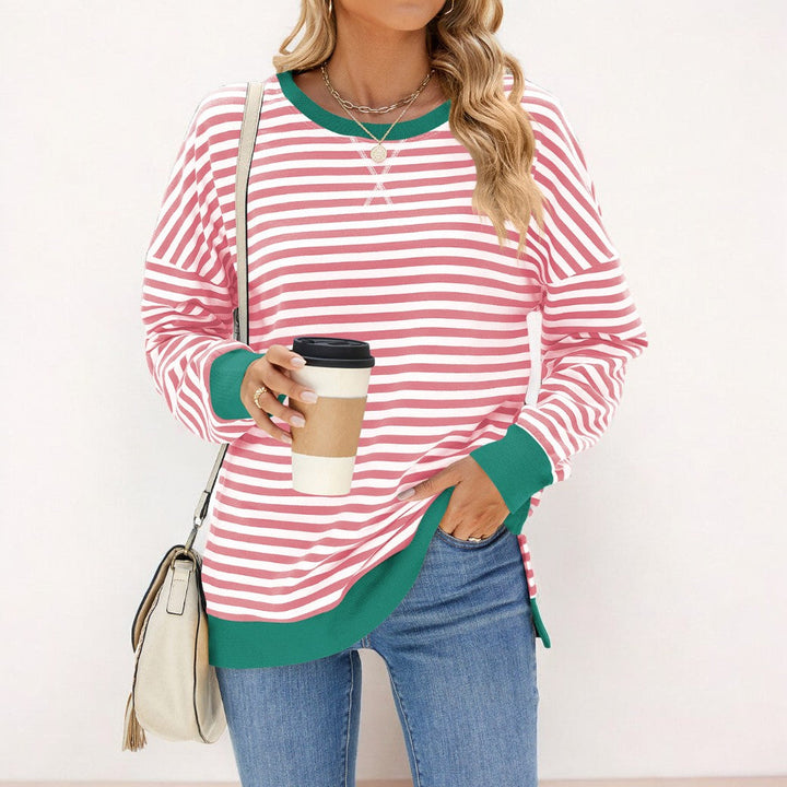 Stilla | Lækkert Stribet Pullover