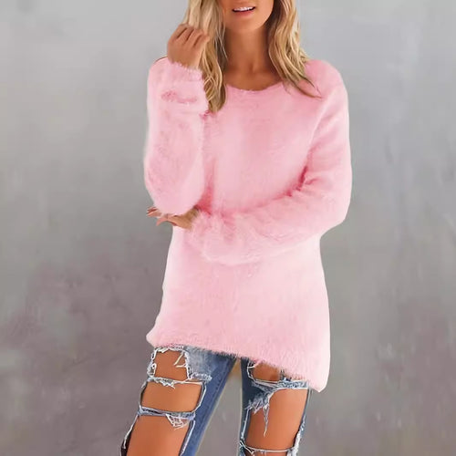 Femme Loose-Fit Tekstureret Strikpullover Stilla